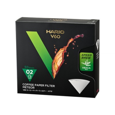 Hario - Filtry papierowe Meteor - V60-02 - 50 sztuk - zdjęcie 1