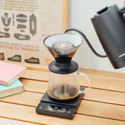 Hario - tritanowy drip NEO V60-02 - czarny - zdjęcie 6