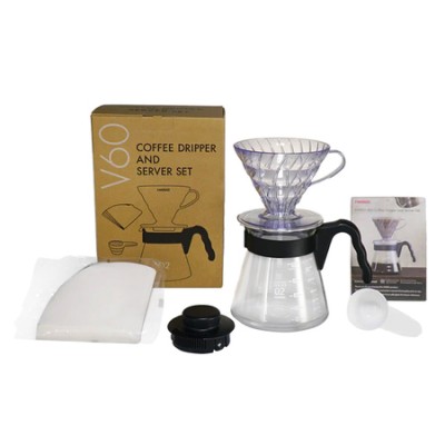 Hario - V60 Craft Coffee Maker Zestaw drip + serwer + filtry - zdjęcie 2