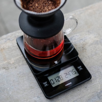 Hario - waga Barista - czarna - zdjęcie 2