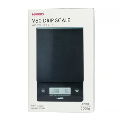 Hario - waga V60 Drip Scale czarna - zdjęcie 2