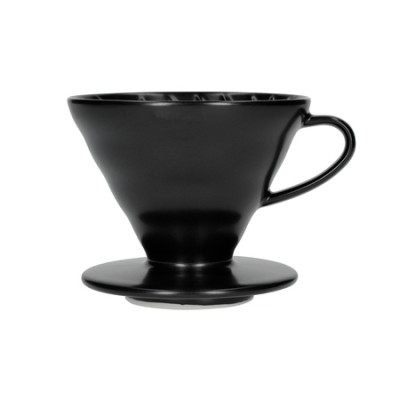 Hario ceramiczny Drip V60-02 Czarny mat |VDC-02-MB-UEX| - zdjęcie 1