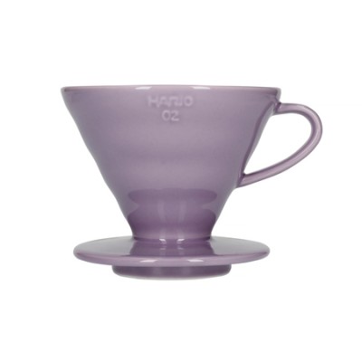 Hario ceramiczny Drip V60-02 Fioletowy |VDC-02-PUH-UEX| - zdjęcie 1