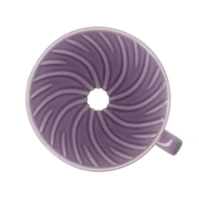 Hario ceramiczny Drip V60-02 Fioletowy |VDC-02-PUH-UEX| - zdjęcie 3