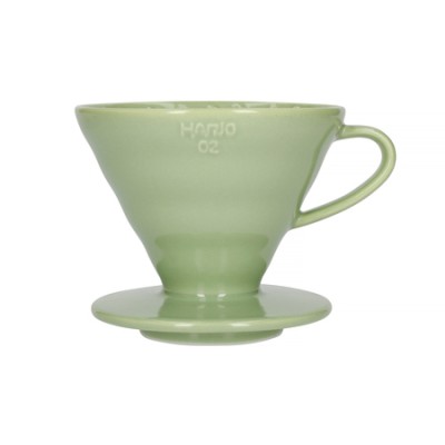 Hario ceramiczny Drip V60-02 Zgaszona zieleń |VDC-02-SG-EX| - zdjęcie 1