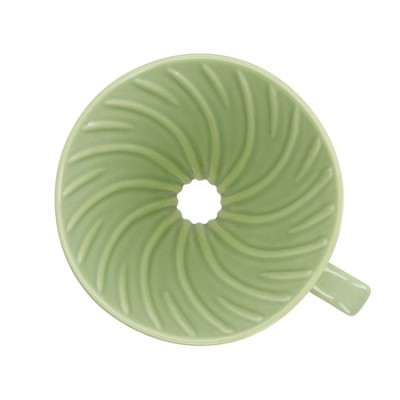 Hario ceramiczny Drip V60-02 Zgaszona zieleń |VDC-02-SG-EX| - zdjęcie 3