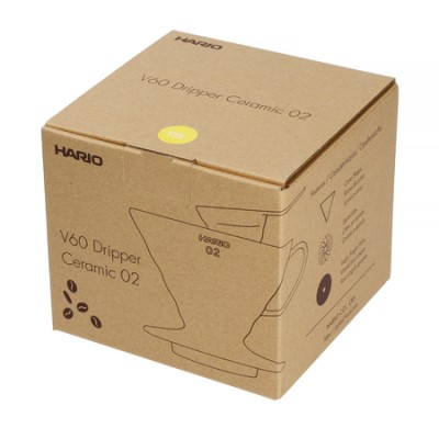Hario ceramiczny Drip V60-02 Żółty - zdjęcie 6