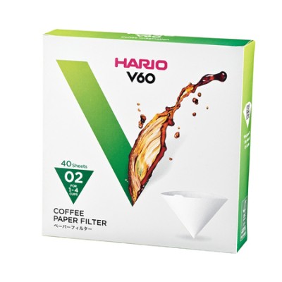 Hario filtry papierowe do dripa V60-02 - zdjęcie 1