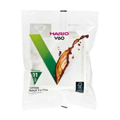 Hario filtry papierowe V60-01 - zdjęcie 1