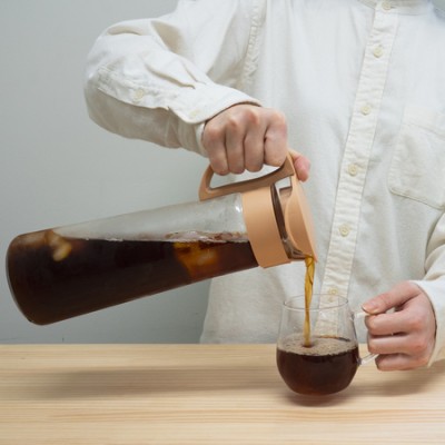 Hario Mizudashi Coffee Pot - Kremowy - zdjęcie 3