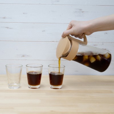 Hario Mizudashi Coffee Pot Mini - Kremowy - zdjęcie 4