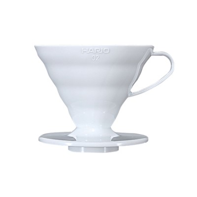 Hario plastikowy Drip V60-02 Biały - zdjęcie 1