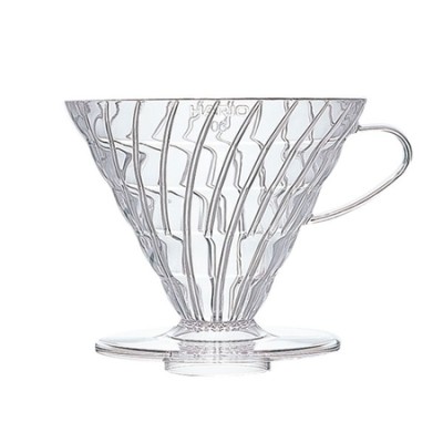 Hario plastikowy Drip V60-03 - Clear - zdjęcie 1