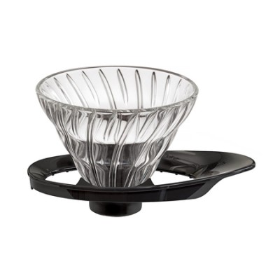 Hario szklany Drip V60-01 - Czarny - zdjęcie 1