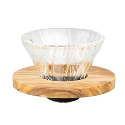 Hario szklany Drip V60-01 - Olive Wood - zdjęcie 1