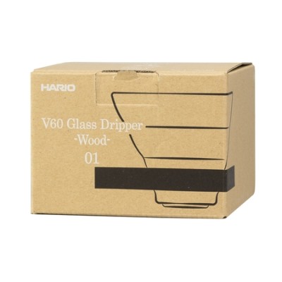 Hario szklany Drip V60-01 - Olive Wood - zdjęcie 2