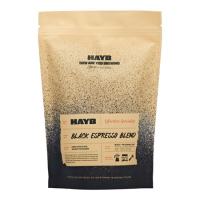 HAYB - kawa ziarnista Black Espresso Blend Natural 1 kg - zdjęcie 1