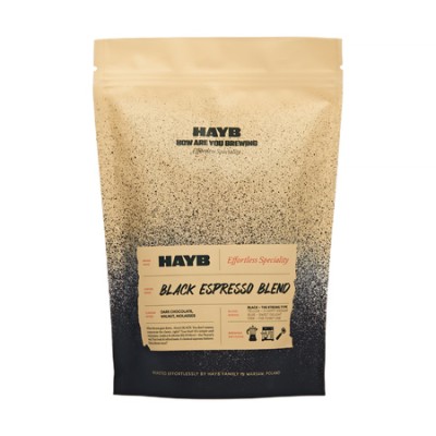HAYB - kawa ziarnista Black Espresso Blend Natural 250 g - zdjęcie 1