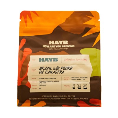 HAYB - kawa ziarnista Brazylia Sao Pedro da Canastra Filter 250 g - zdjęcie 1