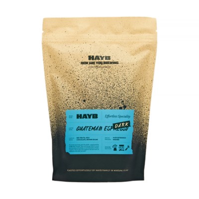 HAYB - kawa ziarnista Guatemala Espresso DARK Washed 250 g - zdjęcie 1
