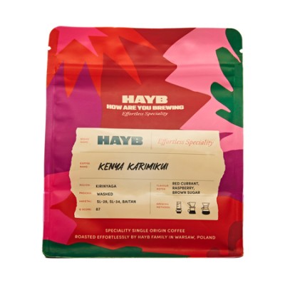 HAYB - kawa ziarnista Kenia Karimikui Washed Filter 250 g - zdjęcie 1