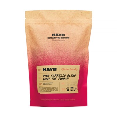 HAYB - kawa ziarnista Pink Espresso Blend - WTF?! Natural 250 g - zdjęcie 1