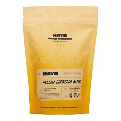 HAYB - kawa ziarnista Yellow Espresso Blend Natural, Washed 1 kg - zdjęcie 1
