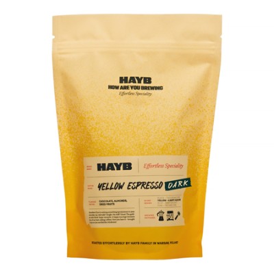 HAYB - kawa ziarnista Yellow Espresso DARK Blend Natural, Washed 1 kg - zdjęcie 1