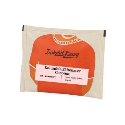 Instytut Kawy - kawa w saszetkach Kolumbia El Renacer Coconut - 1 saszetka 12g - zdjęcie 1