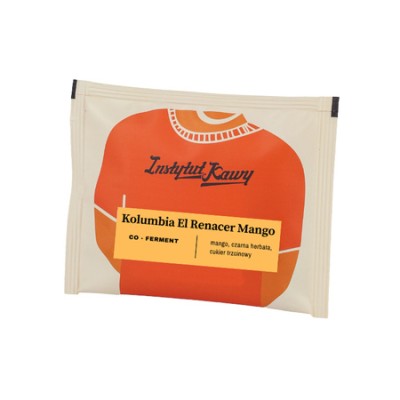 Instytut Kawy - kawa w saszetkach Kolumbia El Renacer Mango - 1 saszetka 12g - zdjęcie 1