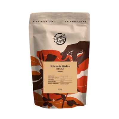 Instytut Kawy - Kolumbia Pitalito Decaf Kawa bezkofeinowa Espresso 250g - zdjęcie 1