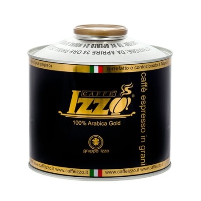 Izzo - kawa ziarnista Gold 100% Arabica puszka 1 kg - zdjęcie 1
