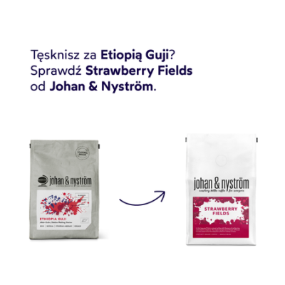 Johan & Nyström - kawa ziarnista Strawberry Fields Filter 250 g - zdjęcie 2