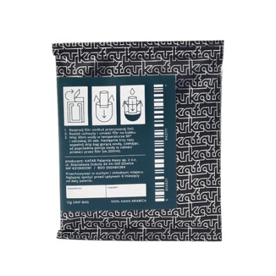 Kafar - kawa w saszetkach Dripbag AMERYKA Filter - 1 saszetka 12 g - zdjęcie 2