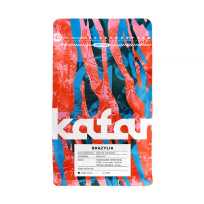 Kafar - kawa ziarnista Brazylia Monte Carmelo Natural Espresso 250 g - zdjęcie 1