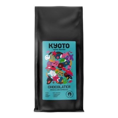 KYOTO - kawa ziarnista Brazylia Chocolater Espresso 1 kg - zdjęcie 1