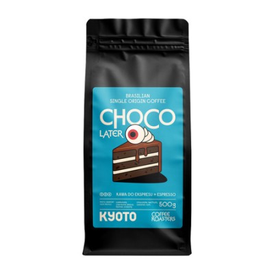 KYOTO - kawa ziarnista Brazylia Chocolater Espresso 500 g - zdjęcie 1