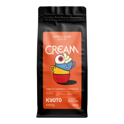 KYOTO - kawa ziarnista Creamy Espresso Blend 1 kg - zdjęcie 1