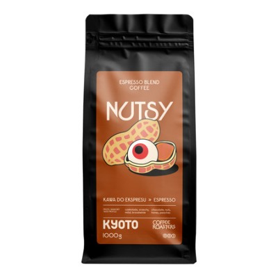 KYOTO - kawa ziarnista Nutsy Blend Espresso 1 kg - zdjęcie 1