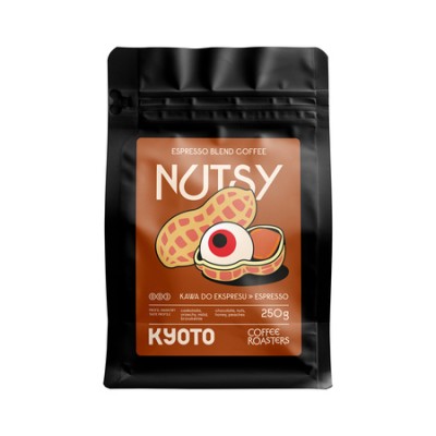 KYOTO - kawa ziarnista Nutsy Espresso Blend 250 g - zdjęcie 1
