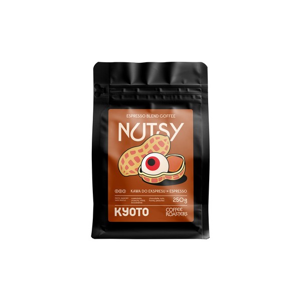 KYOTO - kawa ziarnista Nutsy Espresso Blend 250 g