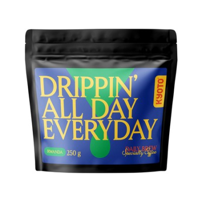 KYOTO - kawa ziarnista Rwanda Drippin All Day Everyday Muteteli Washed 250 g - zdjęcie 1