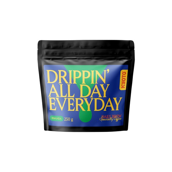 KYOTO - kawa ziarnista Rwanda Drippin All Day Everyday Muteteli Washed 250 g