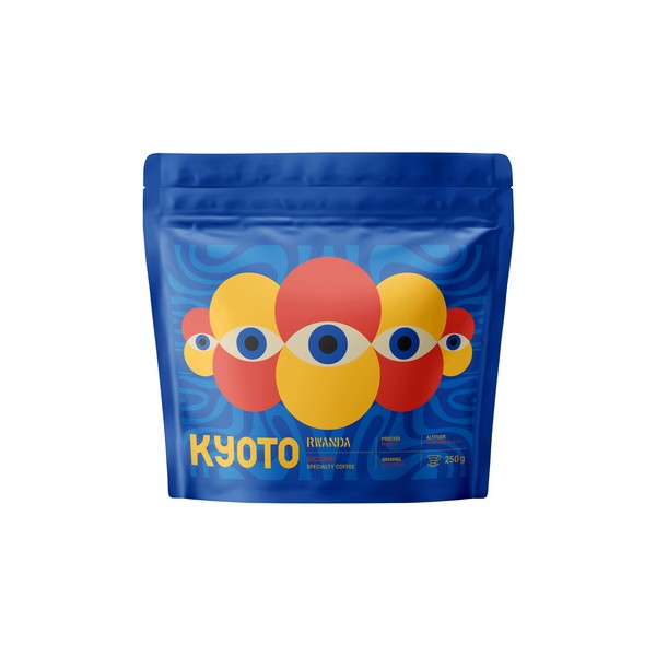 KYOTO - kawa ziarnista Rwanda Gicumbi Washed Filter 250 g