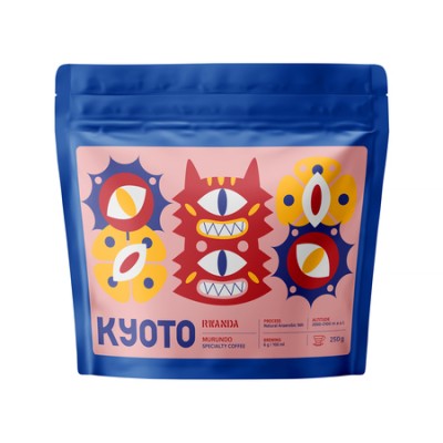 KYOTO - kawa ziarnista Rwanda Murundo Natural Anaerobic 96 h Filter 250 g - zdjęcie 1