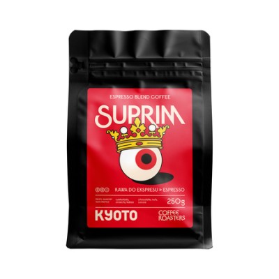 KYOTO - kawa ziarnista Suprim Espresso Blend 250 g - zdjęcie 1