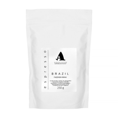Audun Coffee - kawa ziarnista Brazylia Fazenda Rainha Miaki Espresso 250 g - zdjęcie 1