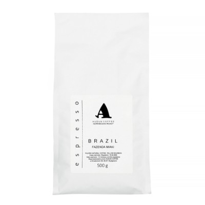 Audun Coffee - kawa ziarnista Brazylia Fazenda Rainha Miaki Espresso 500 g - zdjęcie 1