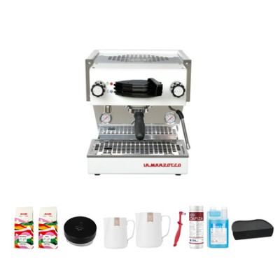 La Marzocco Home - Linea Mini - Biały - Zestaw Barista - zdjęcie 1