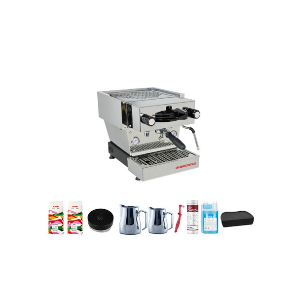 La Marzocco Home - Linea Mini - Stalowy - Zestaw Barista